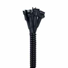 ADDMOTOR Cable Spiral Wrap - Durable PE Material, Customizable Length, Ideal for Organizing Cords on Ebikes, Chargers, Desktops, Phones, Bags, TVs, and More