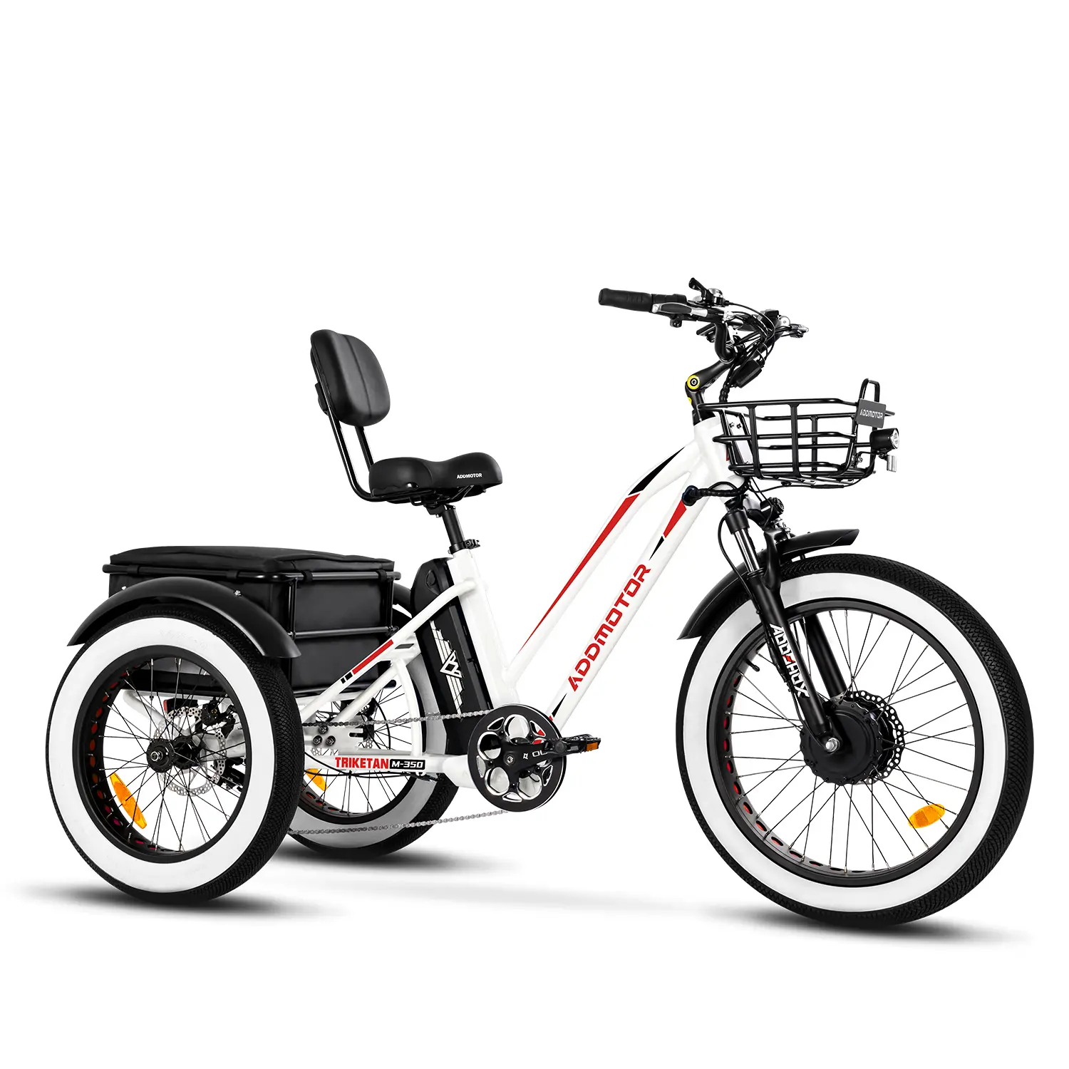 TRIKETAN M-350 Electric Tricycle 2023 Pearl White