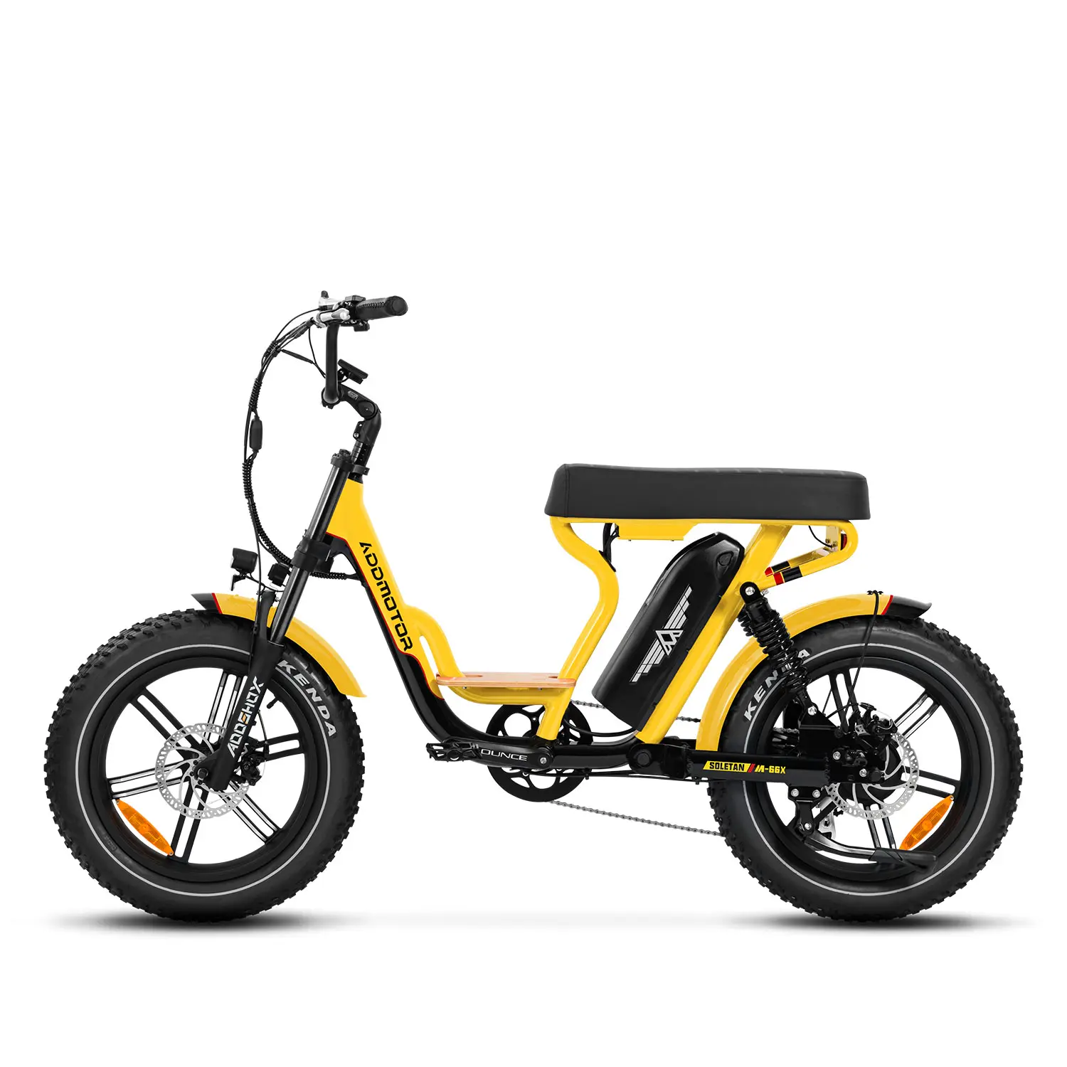 SOLETAN M-66X Cruiser Bike Yellow