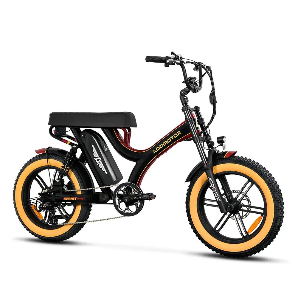 HEROTAN M-65X Cruiser Electric Bike Black