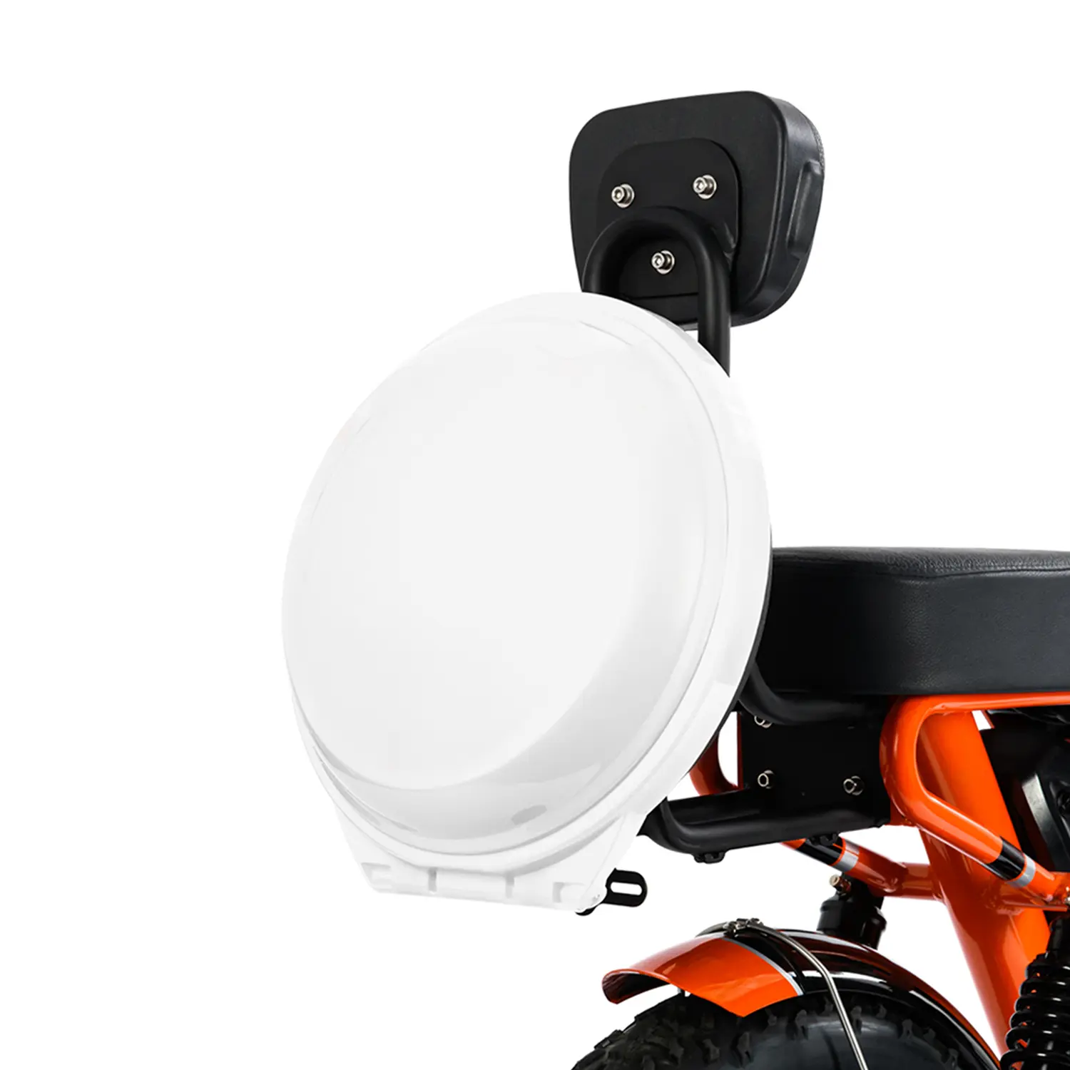 Rugged and Waterproof Ebike Tail Box Trunk - Easy Installation, Secure Lock, for M-66 R7, M-66X, M-65X, M-365X, M-366X