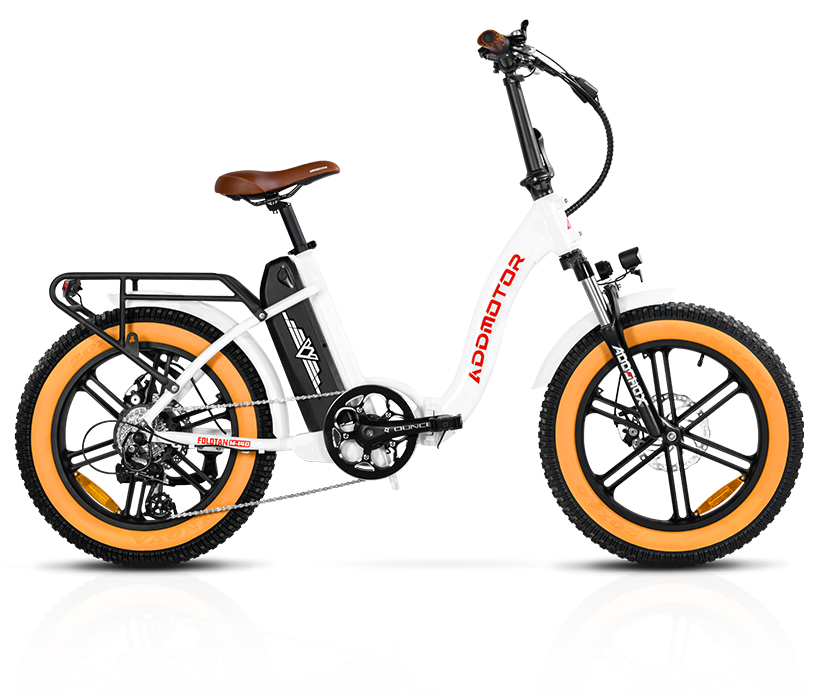 White FOLDTAN M-140 Folding Ebike