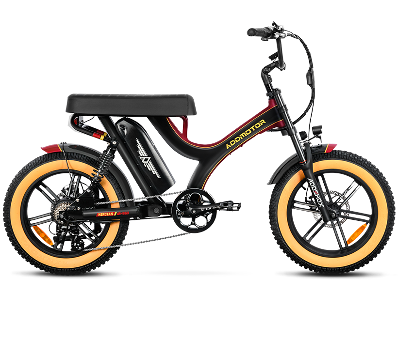 colorful look ebike for cruiser