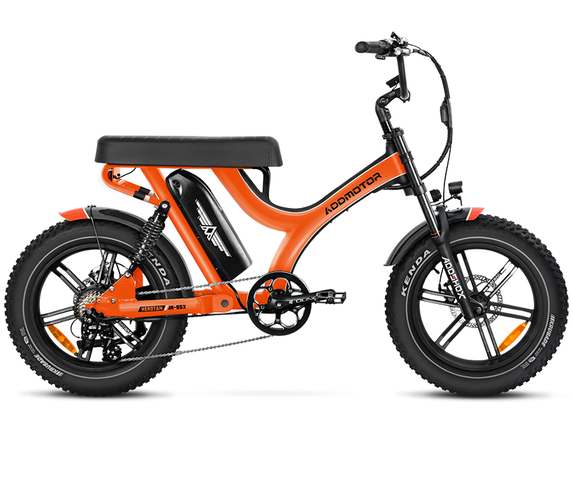 full suspension ebike with banana seat