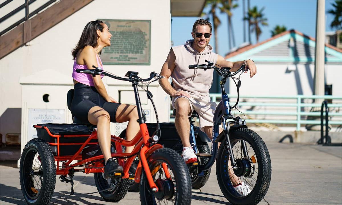M-360 and m-340 Electric Trike For All Terrain Ride