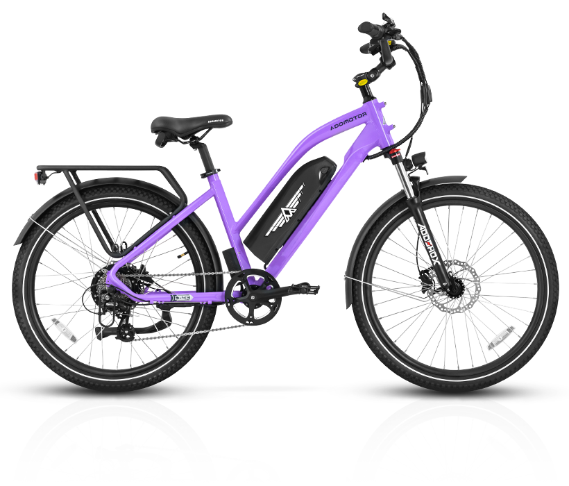 Addmotor Citypro E-43 Adult Commuter Ebike Purple