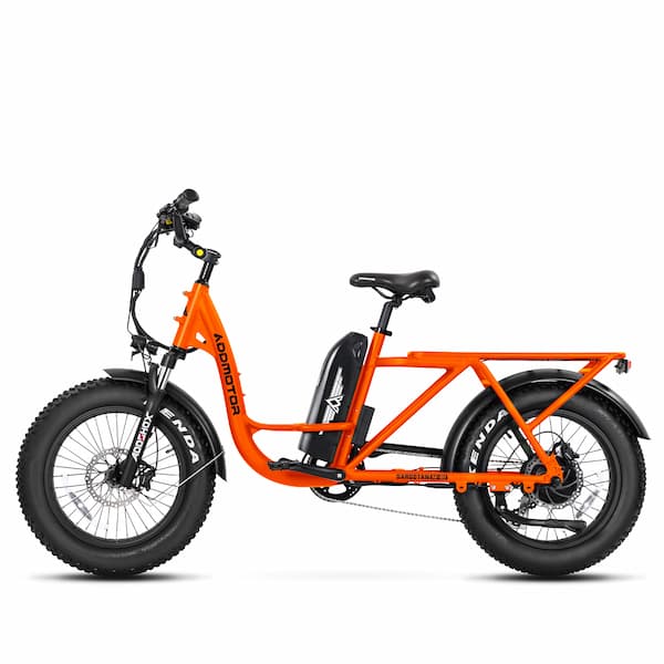 GAROOTAN M-81 Cargo Electric Bike In Orange