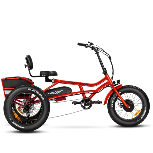 EB3672-20 M-360 Adult Semi-Recumbent Electric Trike 2023 Red sku EB3672-20