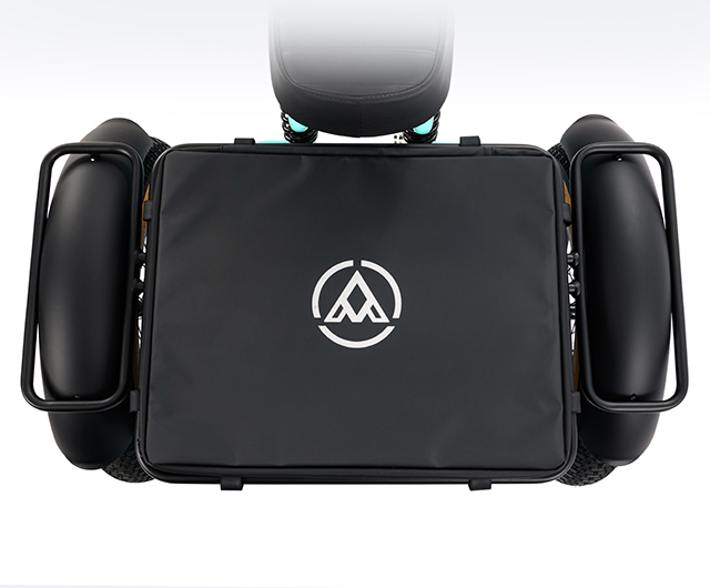 feature of rear basket of herotri m365x etrike