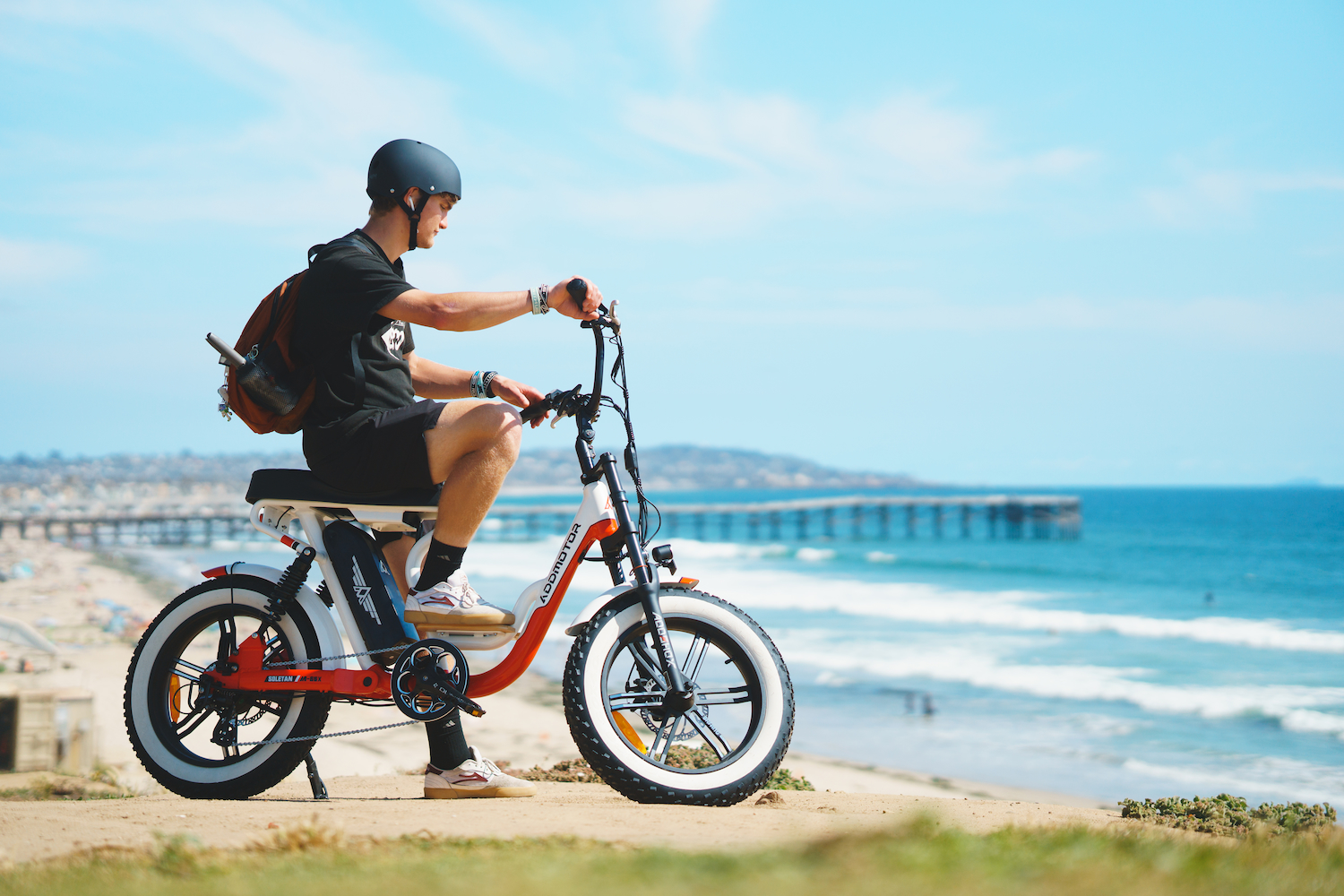 As a free skater to review on an electric cruiser bike