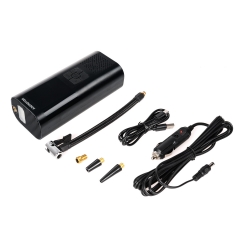 Versatile Addmotor Air Pump - LCD Screen for Precision, Nighttime LED Light, One-Touch Operation, Rapid Recharge, Auto Inflation Halt, Extensive Accessories