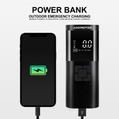 All-In-One Electric Air Pump - Addmotor LCD Screen, Nighttime LED Illumination, Effortless Inflation, Quick Recharge, Auto Inflation Stop, Full Accessory Package