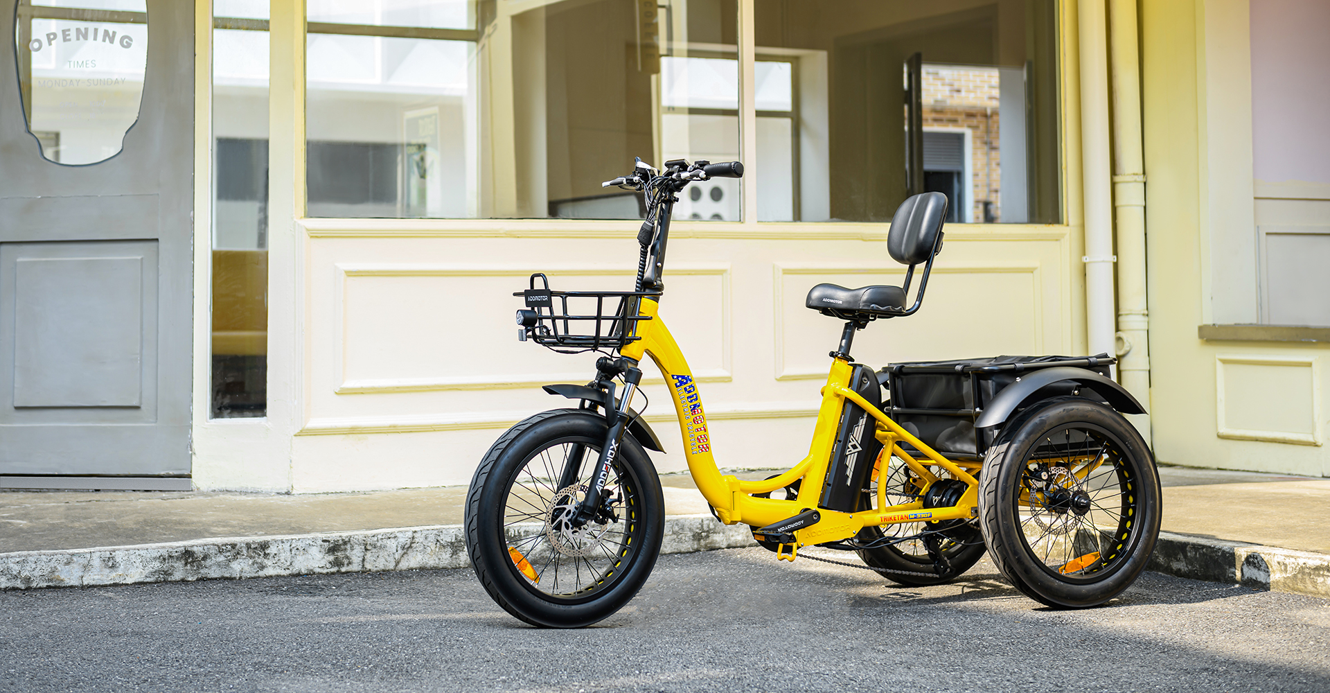 Triketan m 330f electric trike debut