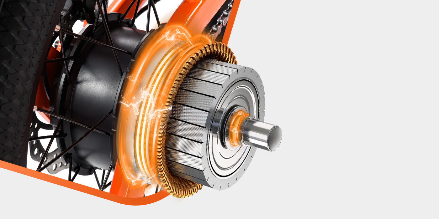 Step-thru 750W Ebike With Intergrated Rear Rack