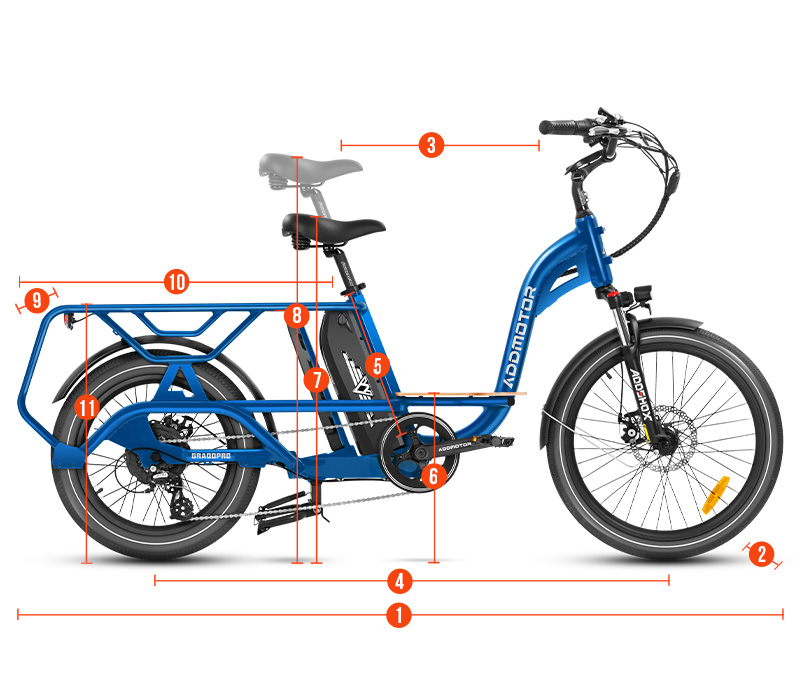 Best Step-thru Large Capacity Cargo Adult Electric Bike