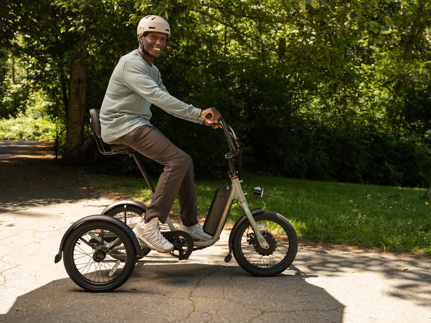 Rad Power RadTrike Electric Tricycle for Adults  Grey