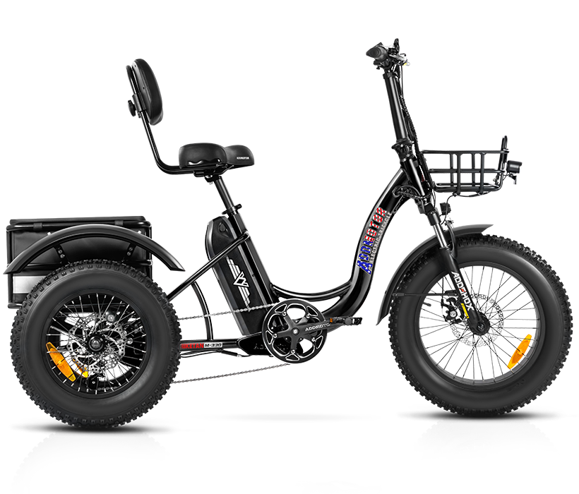 Triketan II M-330 Mini etrike on display in black color