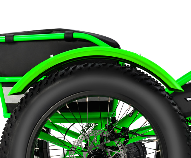 feature of rear fenders of arisetan II M-360 2024 etrike