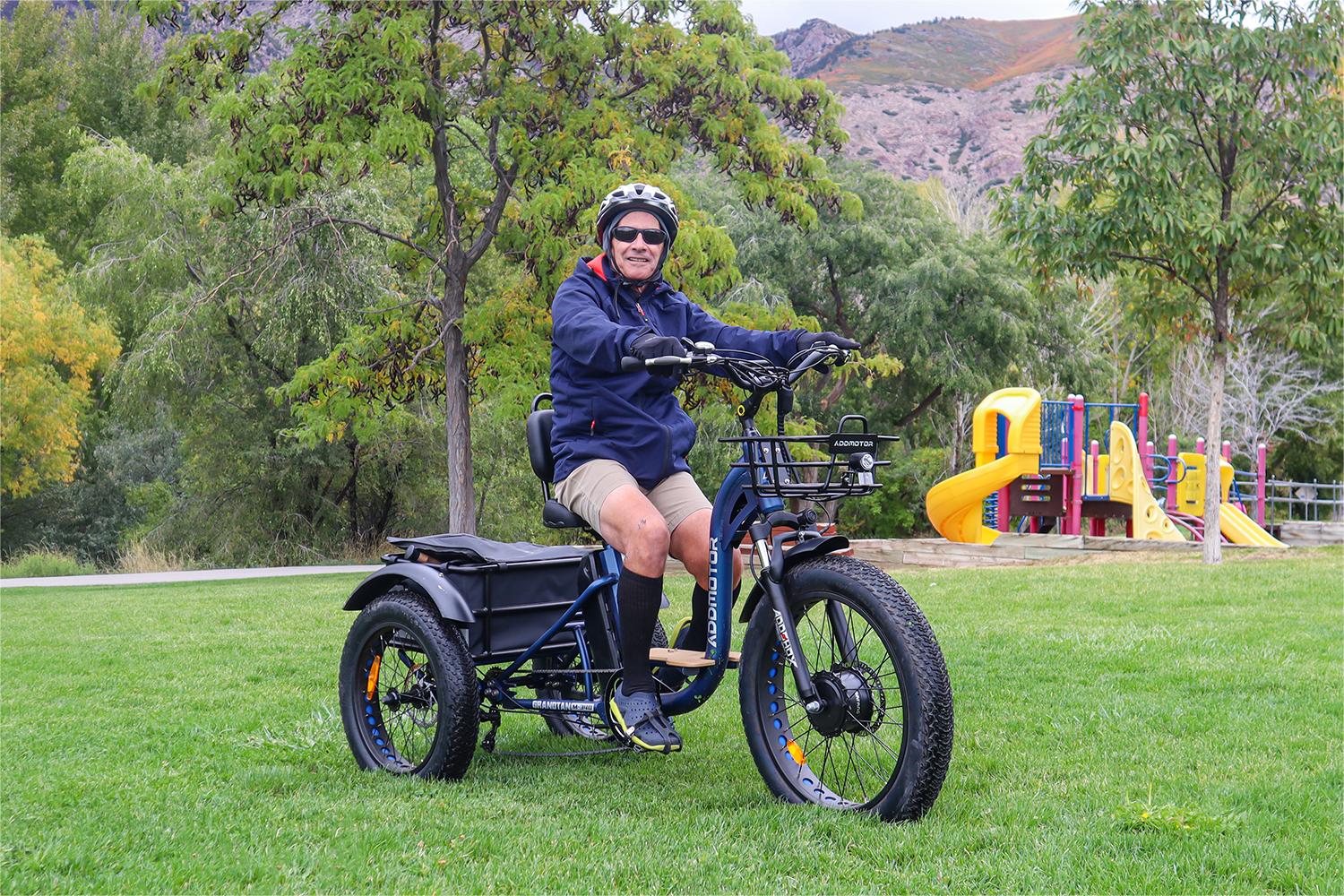 Addmotor Grandtan e trike which is best for seniors
