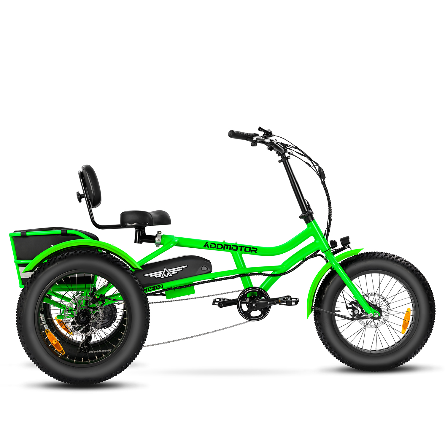 M-360 Adult Semi Recumbent Electric Trike For All Terrain