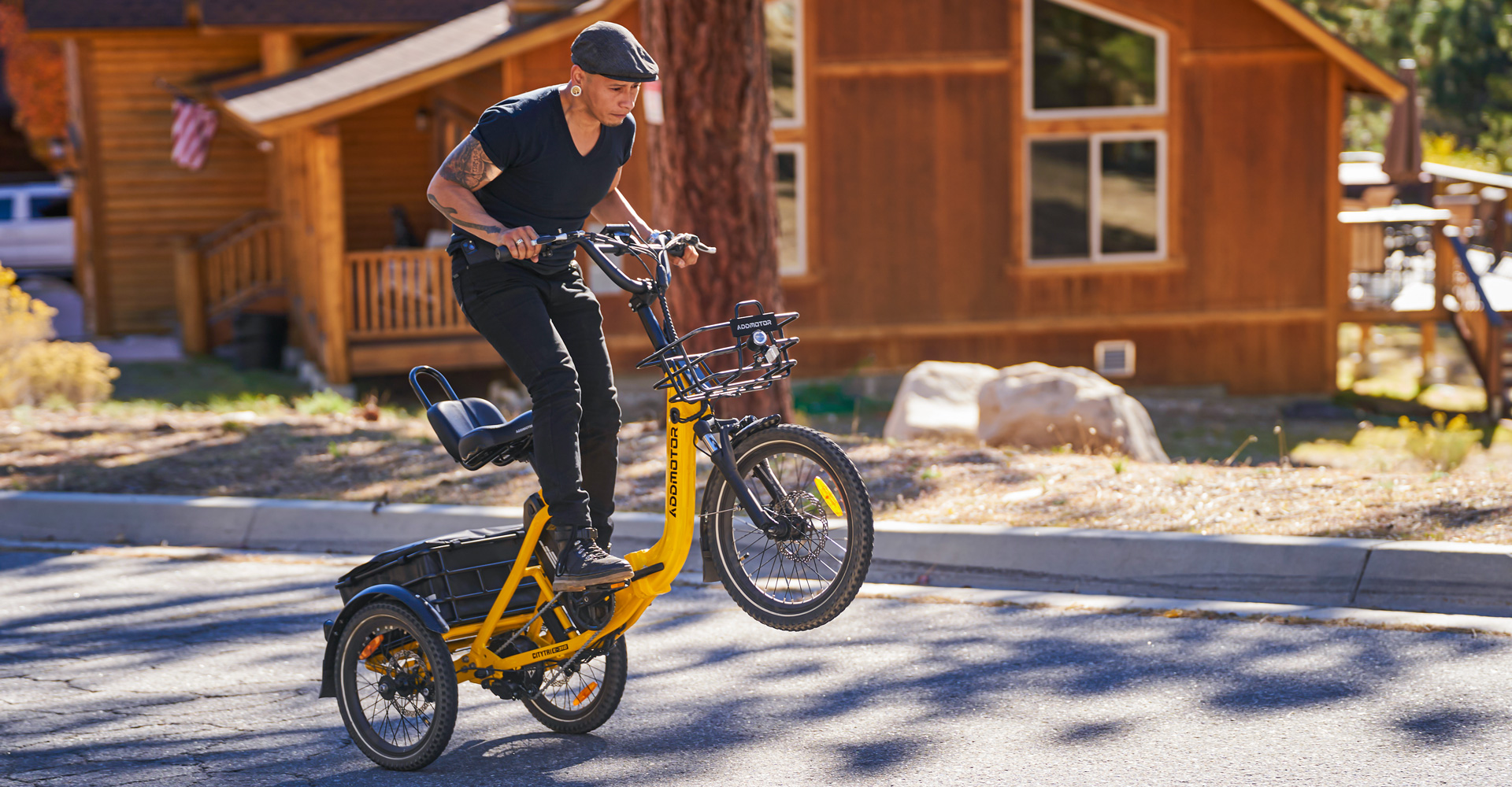 front suspension electric trike