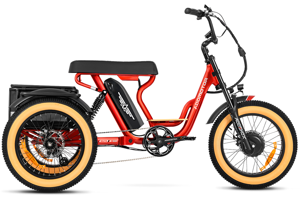 whole frame of soletri electric trike