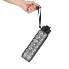 10000 ML Plastic Water Bottle-Black