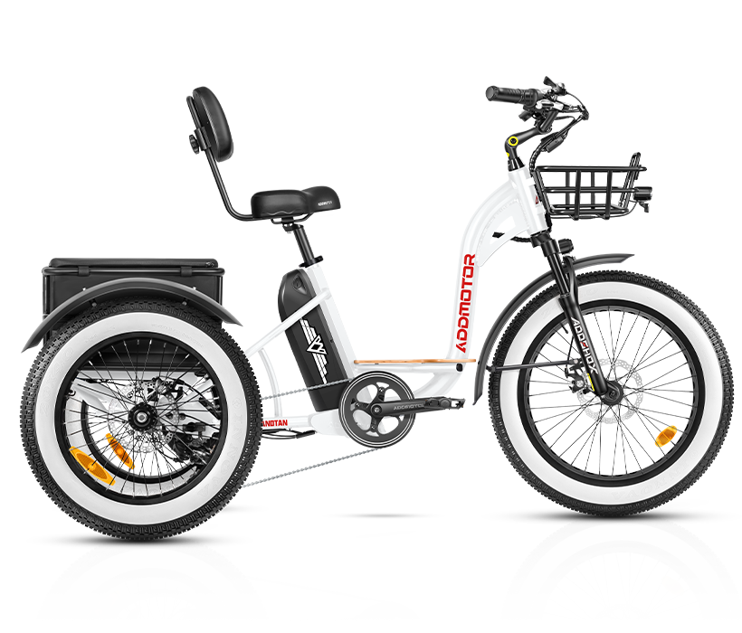 M-340 color display-white Grandtan Electric Trike