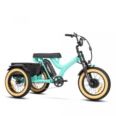 right front of herotri M-365x etrike in blue