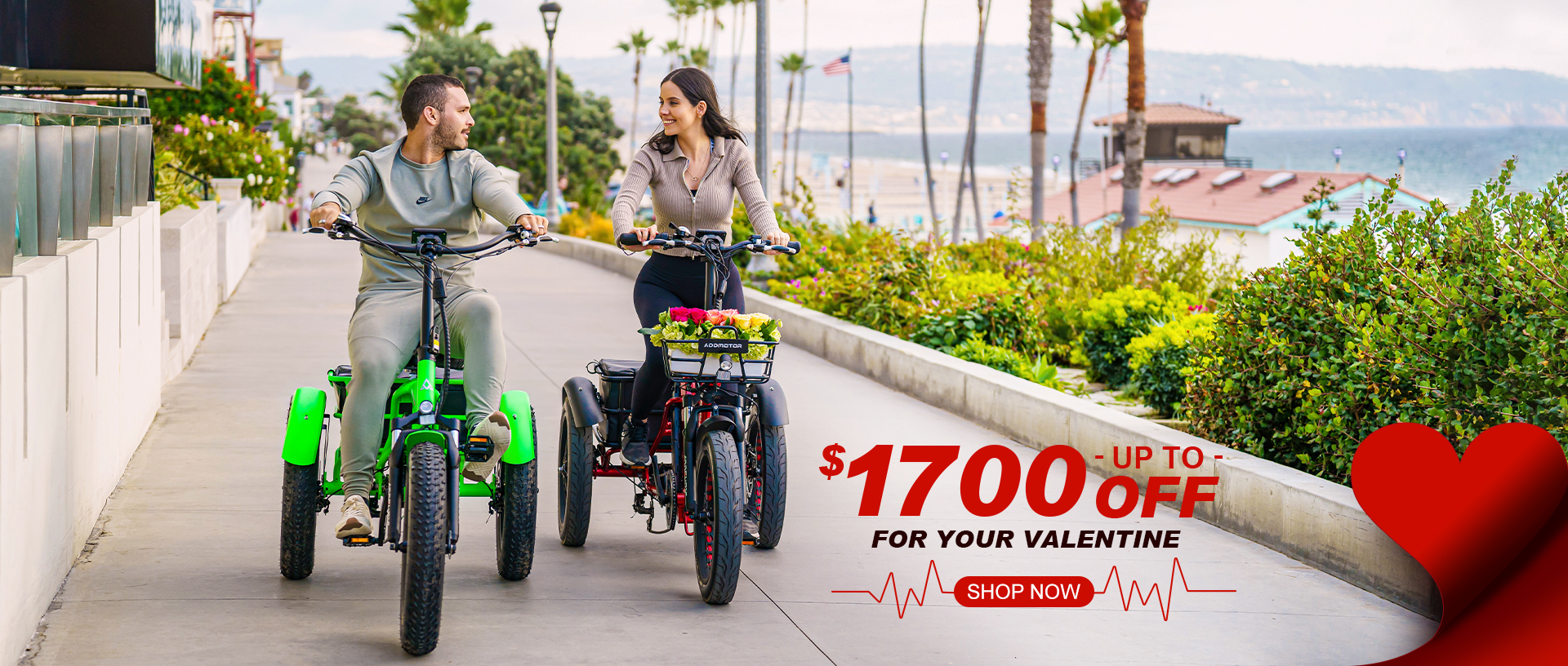 up to $1700 OFF for your valentine's gift