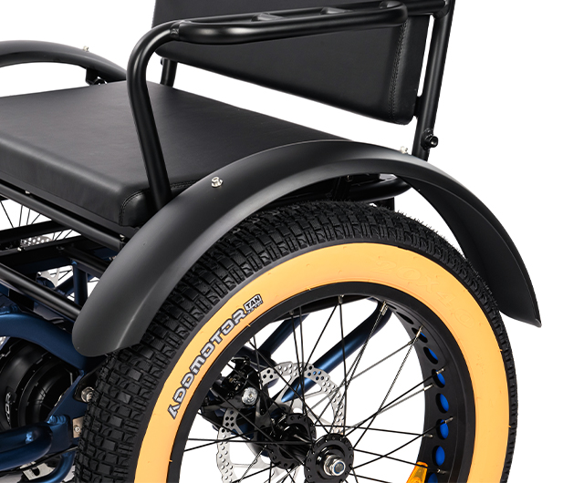 Addmotor GREATTAN L Etrike 3D Fenders detail view