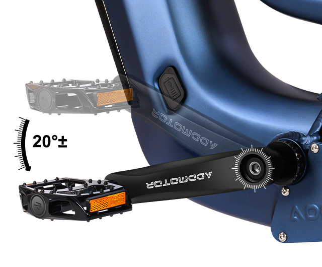 Addmotor GREATTAN L Etrike Mid-Axis Torque Sensor detail view