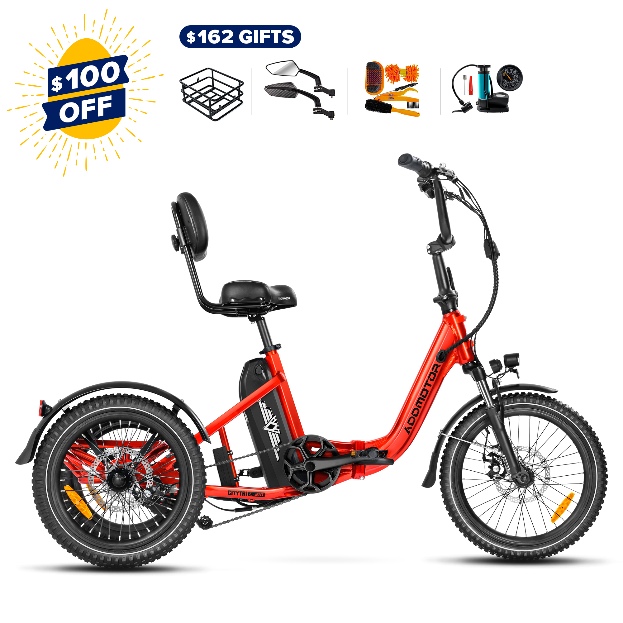 CITYTRI E-310 electric trike with $100 Off