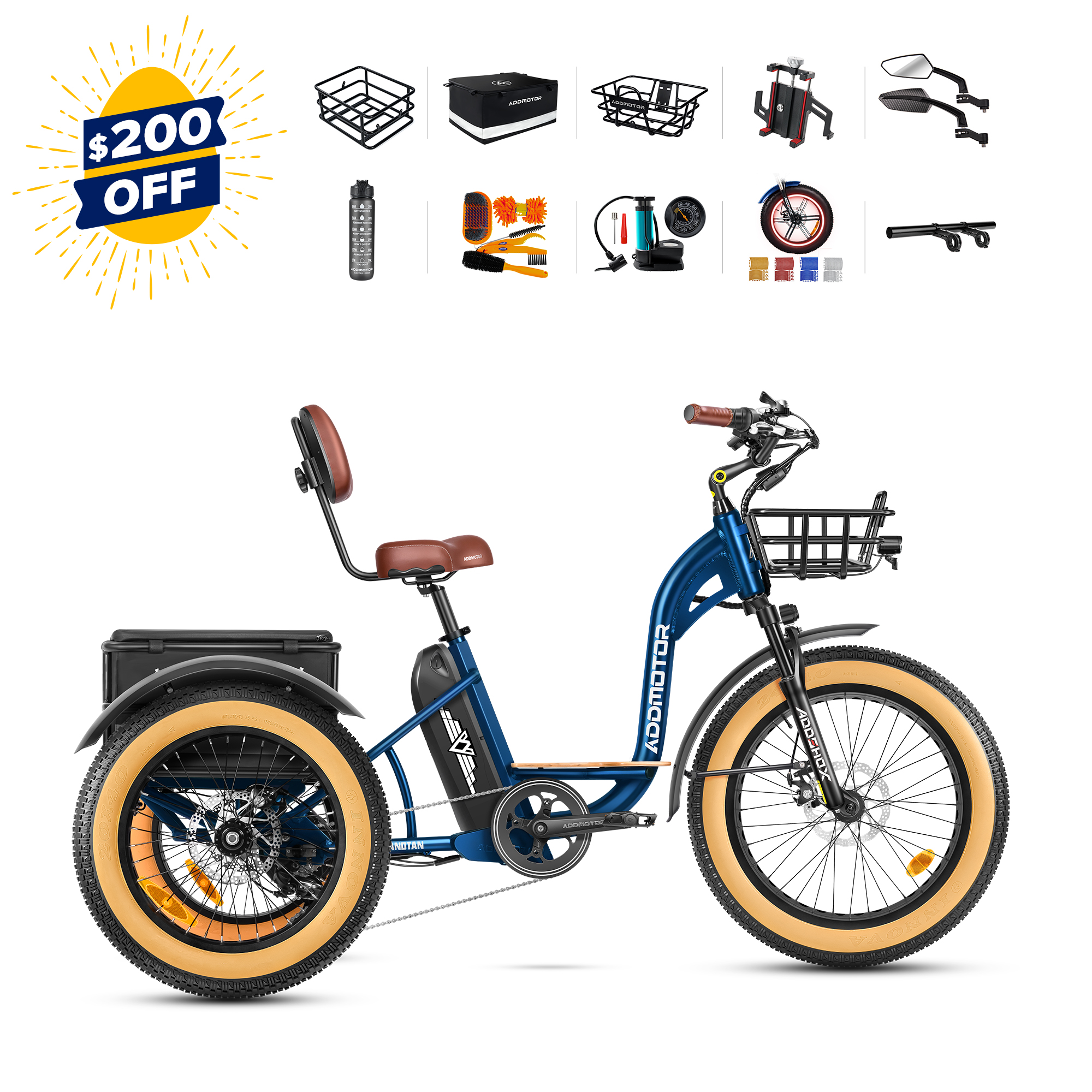 GRADNTAN II 2024 electric trike discount