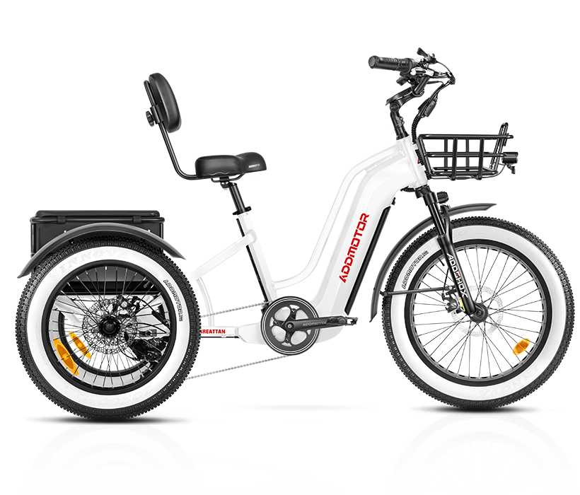 Greattan etrike on display in white color