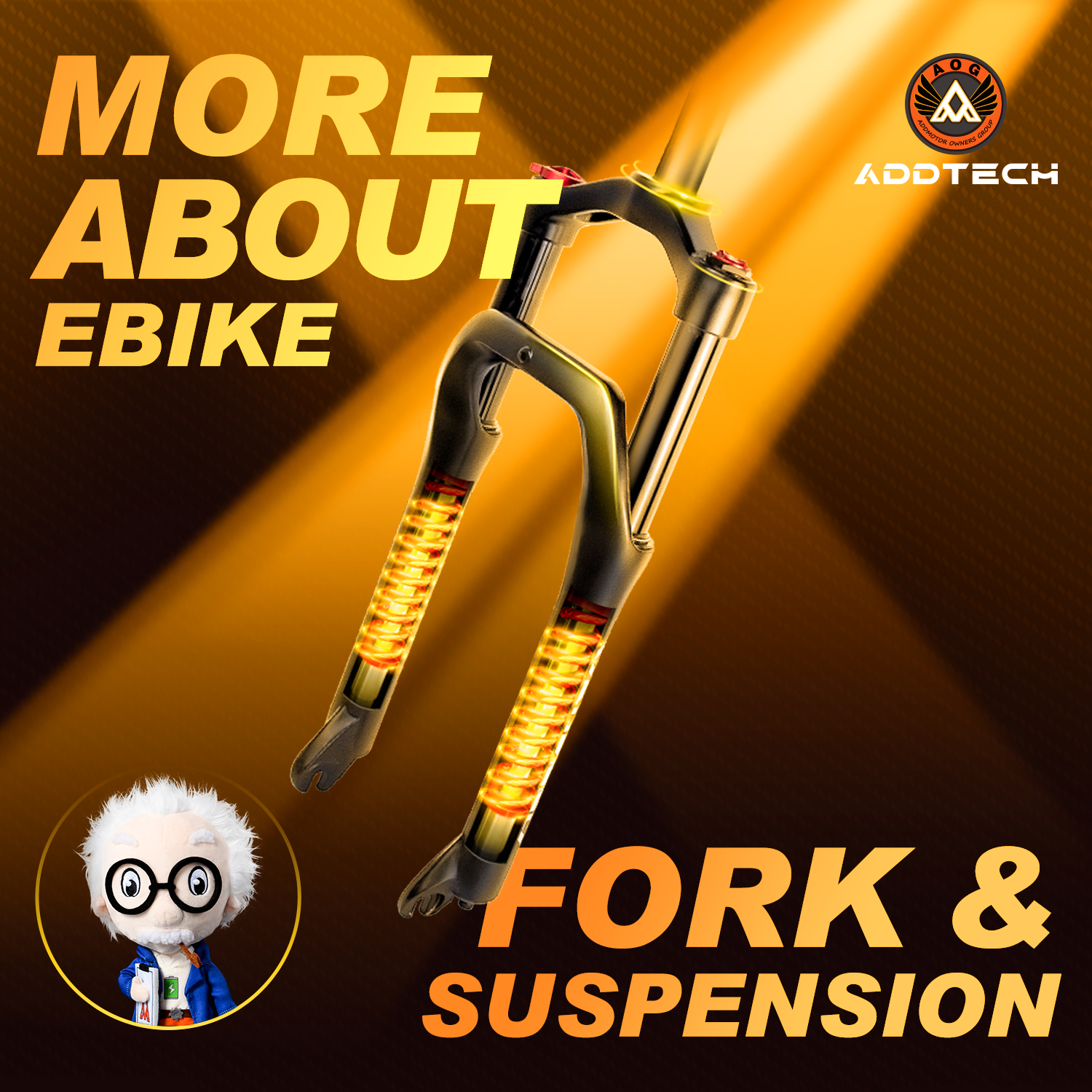 ADDTECH | Ebike Mechanical Components - Fork & Suspension