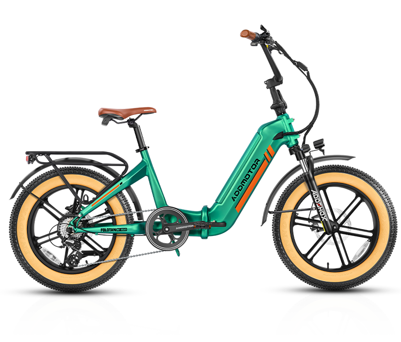 red M-160 folding electric bike
