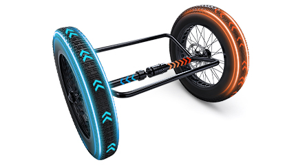 ARISETAN II M-360 Adult Semi Recumbent Electric Trike For