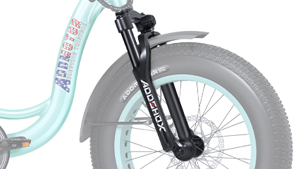 Triketan M-330 etrike front suspensiton