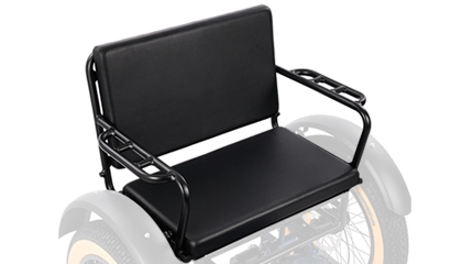 Greattan L e-trike passenger seat