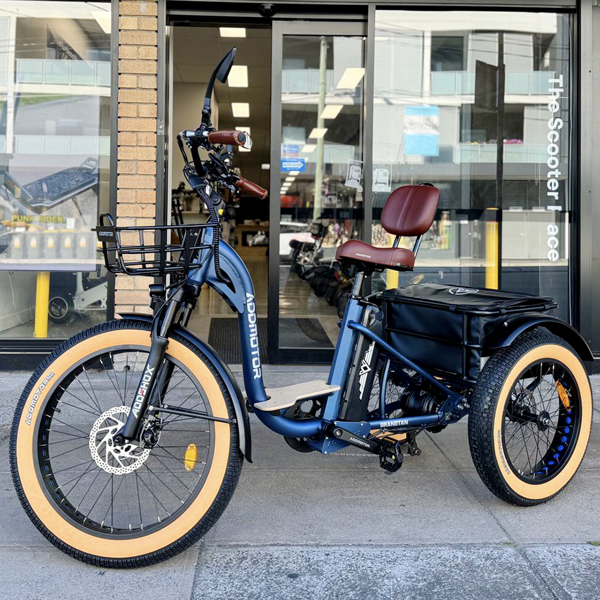 Best Fat Tire Electric Trike | Addmotor Grandtan M-340