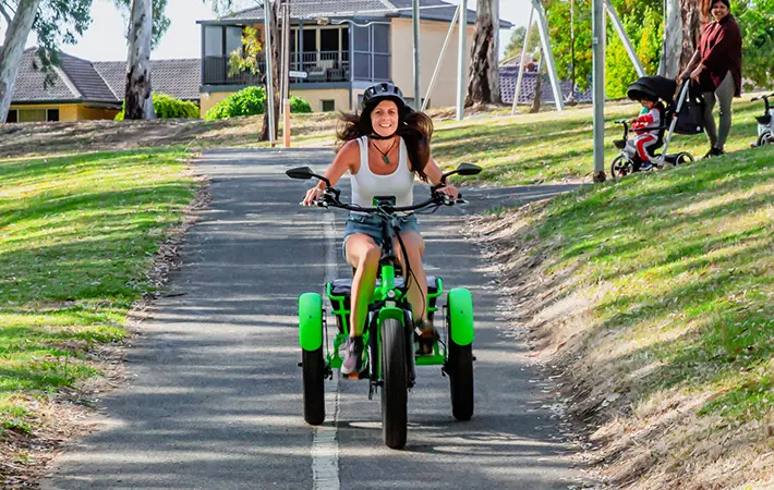 ARISETAN II M-360 Adult Semi Recumbent Electric Trike For