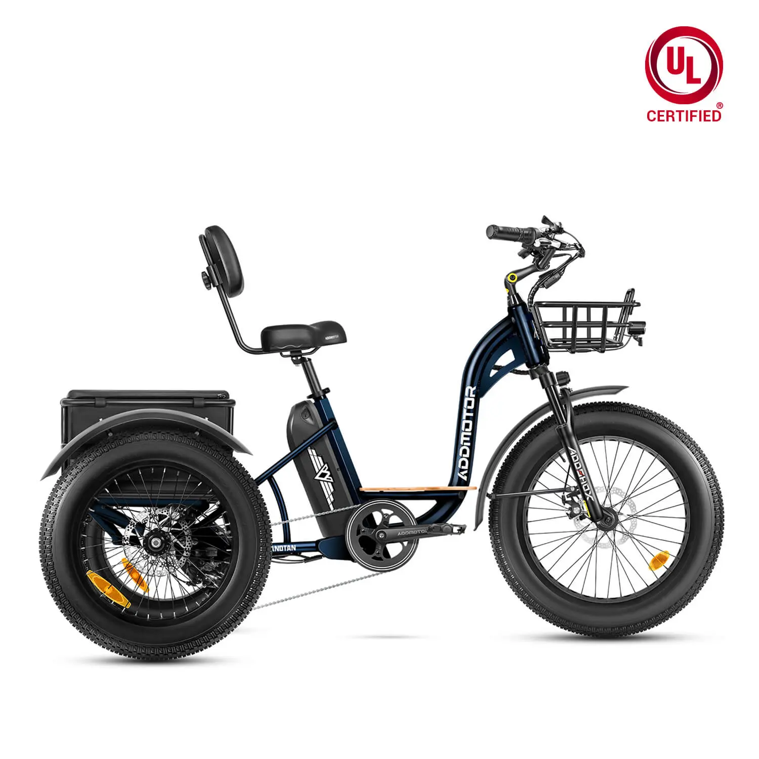Best Fat Tire Electric Trike Addmotor Grandtan M 340