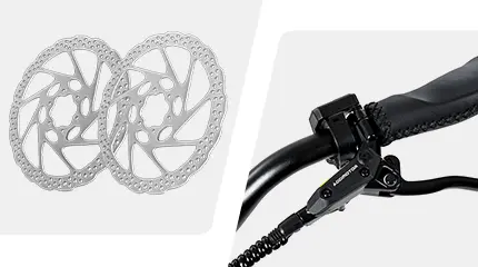Hydraulic Disc Brake For Garootan M-81 cargo electric bike