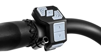 Patented New Button for Garootan M-81 cargo electric bike