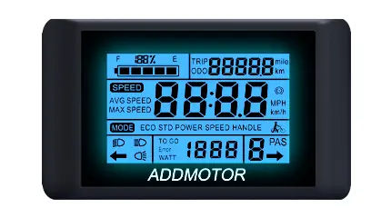 EB 2.0 LCD Display for Garootan M-81 cargo electric bike