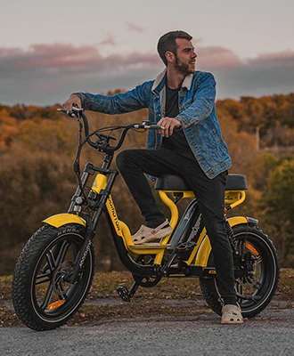 Soletan's e-bike with fat tires