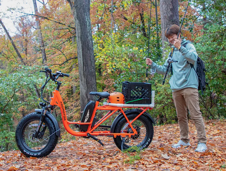 1400w Peak Power for M81 cargo ebike