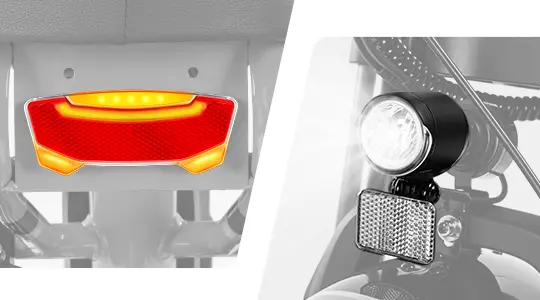 headlight and taillight