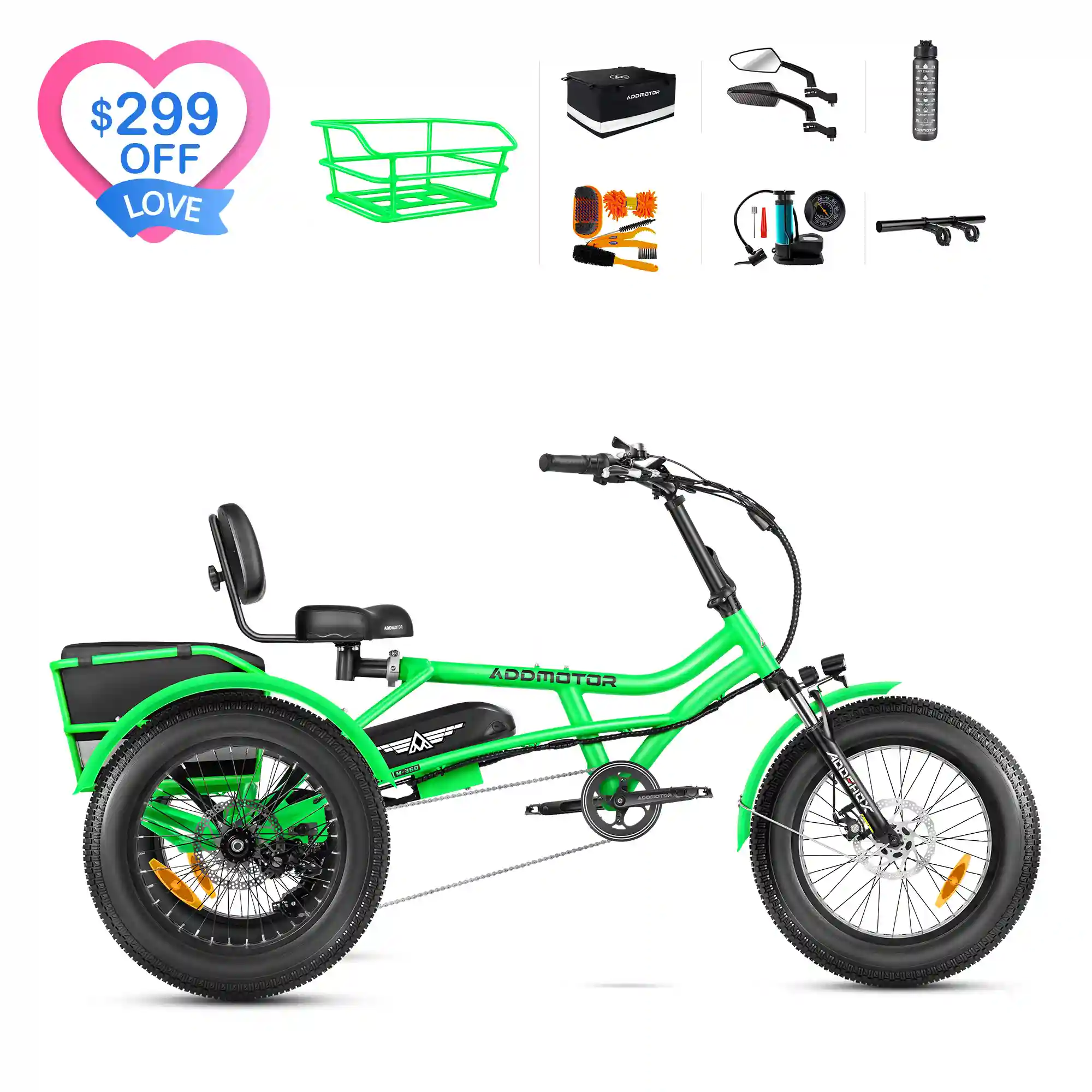 Motorized 3 wheel bikes for adults discount